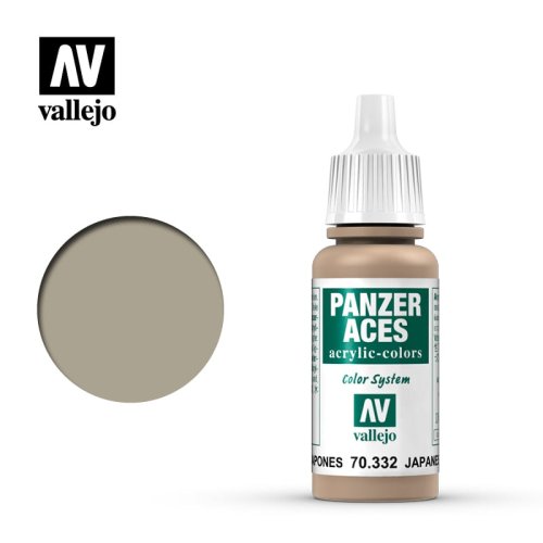 Go to product VALLEJO Panzer Aces 70332 - Acrylic paint Japanese Tanker Highlights 17 ml