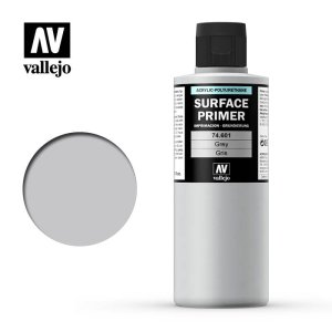 VALLEJO 74601 - Surface Primer - Grey 200 ml.