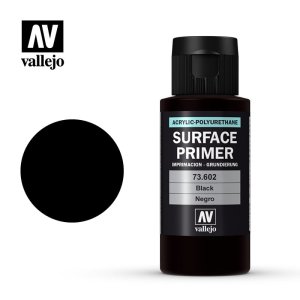 VALLEJO 73602 - Surface Primer - Black 60 ml
