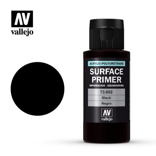 Go to product VALLEJO 73602 - Surface Primer - Black 60 ml