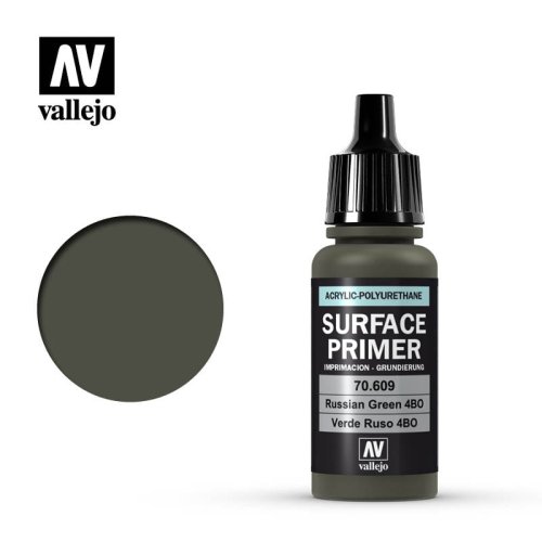 Go to product VALLEJO 70609 - Surface Primer - Russian Green 4BO 17 ml