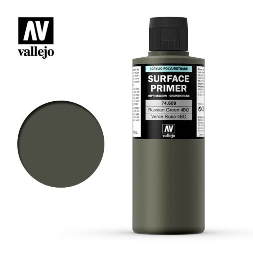 Go to product VALLEJO 74609 - Surface Primer - Russian Green 200 ml.
