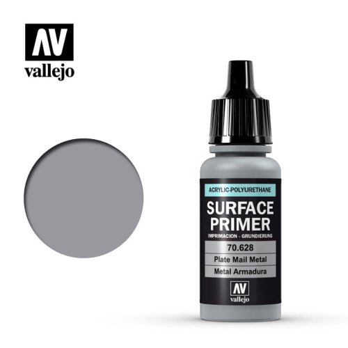 Go to product VALLEJO 70628 - Surface Primer - Plate Mail Metal 17 ml