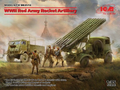 Go to product ICM DS3512 - 1:35 WWII Red Army Rocket Artillery
