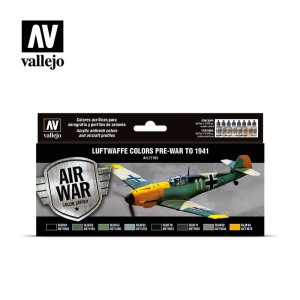 VALLEJO Model Air Set 71165 - Luftwaffe colors pre-war to 1941