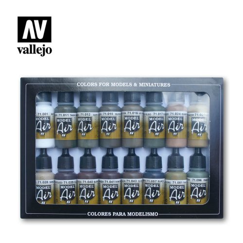 Go to product VALLEJO Model Air Set 71190 - Extreme Modelling Tank