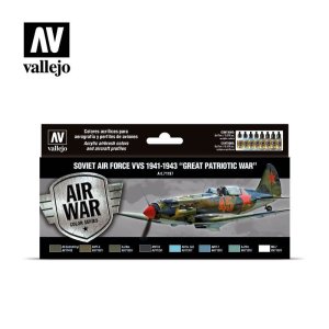 VALLEJO Model Air Set 71197 - Soviet Air Force VVS 1941 - 1943