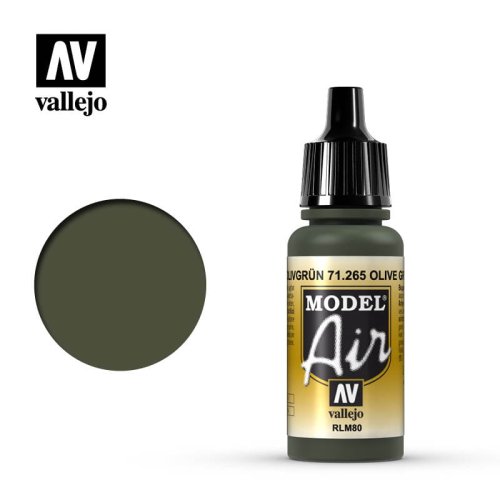 Go to product VALLEJO Model Air 71265 - Farba akrylowa Olive Green 17 ml (RLM80)