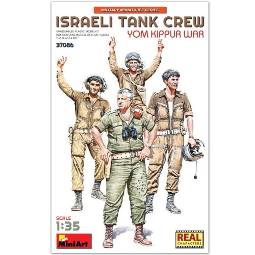 Go to product MINIART 37086 - 1:35 Israeli Tank Crew Yom Kippur War