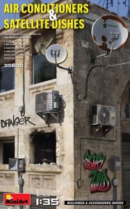 MINIART 35638 - 1:35 Air Conditioners & Satellite Dishes