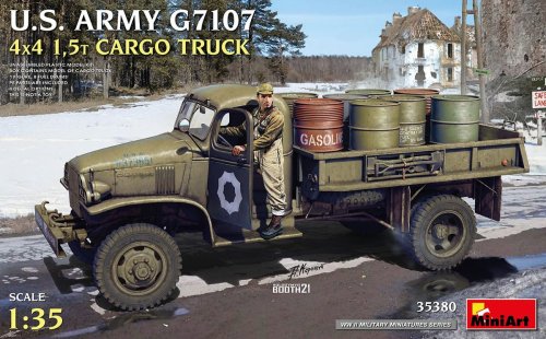 Go to product MINIART 35380 - 1:35 US Army G7107 4x4 1,5t Cargo Truck