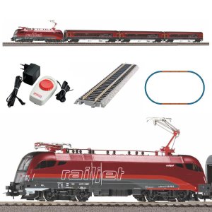 PIKO 57178 H0 Electrical railway set Railjet ÖBB with Taurus locomotive and passenger cars