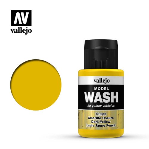 Go to product VALLEJO 76503 - Wash - Dark Yellow 35 ml.