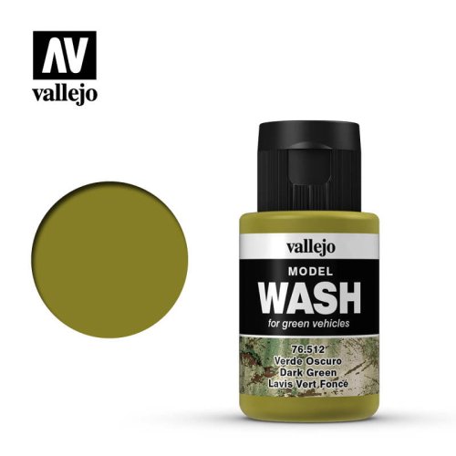 Go to product VALLEJO 76512 - Wash - Dark Green 35 ml.