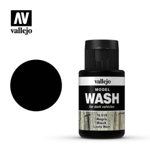 VALLEJO 76518 - Wash - Black 35 ml.