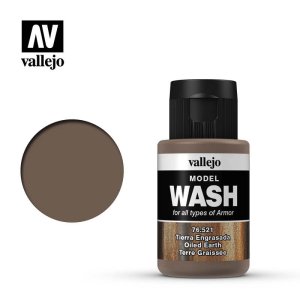 VALLEJO 76521 - Wash - Oiled Earth 35 ml.