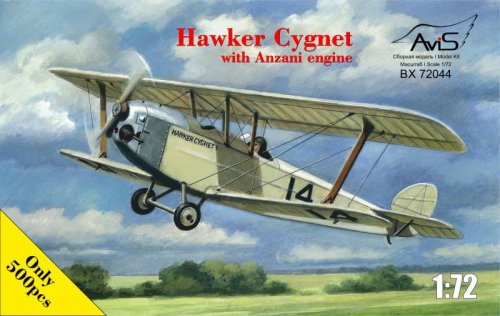 Go to product AVIS BX72044 - 1:72 Hawker Cygnet w/ Anzani engine