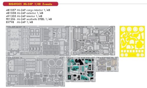 Go to product EDUARD BIG49305 - 1:48 Mi-24P