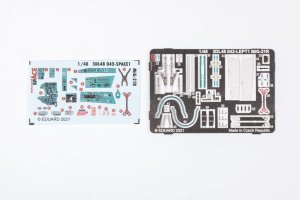 EDUARD 3DL48042 - 1:48 MiG-21R - Space 3D Decals + PE