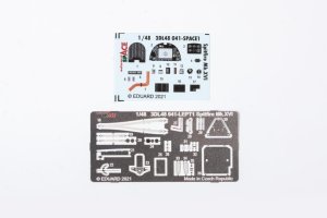 EDUARD 3DL48041 - 1:48 Spitfire Mk.XVI - Space 3D Decals + PE