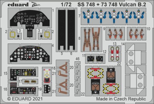Go to product EDUARD SS748 - 1:72 Vulcan B.2