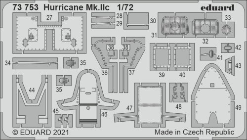 Go to product EDUARD 73753 - 1:72 Hurricane Mk.IIc