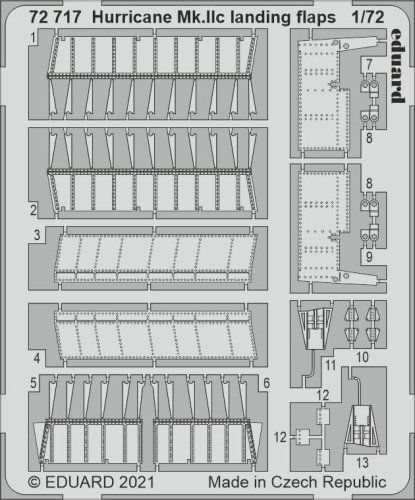 Go to product EDUARD 72717 - 1:72 Hurricane Mk.IIc landing flaps