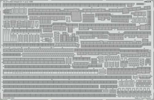 Go to product EDUARD 53273 - 1:350 USS Intrepid CV-11 pt.2