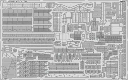 Go to product EDUARD 53272 - 1:350 USS Intrepid CV-11 pt.1