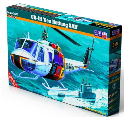 Go to product MISTERCRAFT D81 - 1:72 UH-1H See Rettung SAR