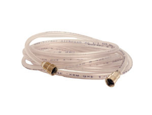 HARDER & STEENBECK 123996 - Airbrush air hose with 1/8 inch thread, 3 m long
