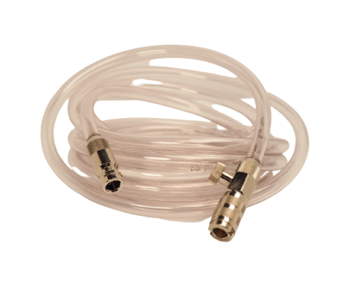 Go to product HARDER & STEENBECK 123993 - Airbrush air hose with DN 5 plug and pressure control, 2,5 m long