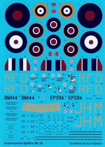 TECHMOD 48005 - 1:48 Spitfire Mk.Vb