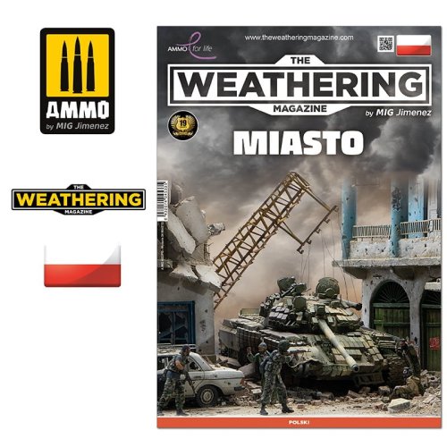 Go to product AMMO MIG 4533PO - The Weathering Magazine Nr 34 - Miasto - poradnik w języku polskim !