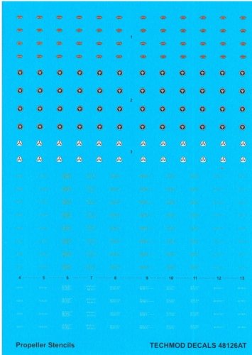 Go to product TECHMOD 48126 - 1:48 Propeller Stencils