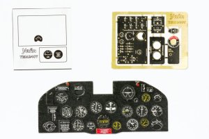 YAHU YMA2407 - 1:24 P-47 Thunderbolt early - Instrument Panel