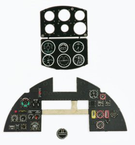 YAHU YMA2409 - 1:24 Typhoon Mk.I early - Instrument Panel