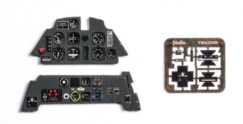 Go to product YAHU YMA3209 - 1:32 Messerschmitt Me 109 E - Instrument Panel