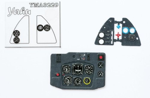 Go to product YAHU YMA3229 - 1:32  Messerschmitt Me 163 B-1 Komet (1943-44) - Instrument Panel