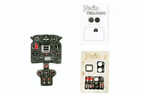 Go to product YAHU YMA3230 - 1:32 Ki-44 Tojo - Instrument Panel