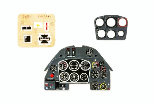 Go to product YAHU YMA3233 - 1:32 Messerschmitt Me-109K - Instrument Panel