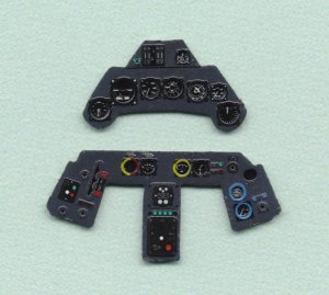 YAHU YMA4812 - 1:48 Focke Wulf Fw 190 A middle - Instrument Panel
