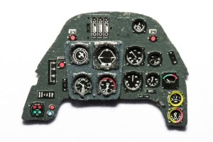 YAHU YMA4821 - 1:48 Messerschmitt Me-109G - Instrument Panel