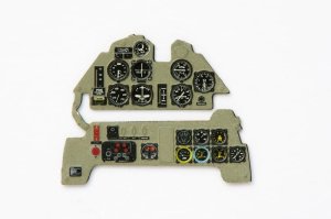 YAHU YMA4848 - 1:48 Messerschmitt Me 109 C/D - Instrument Panel