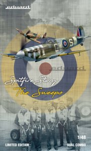 EDUARD 11153 - 1:48 Spitfire Story The Sweeps - Spitfire Mk.Vb - Dual Combo Limited Edition