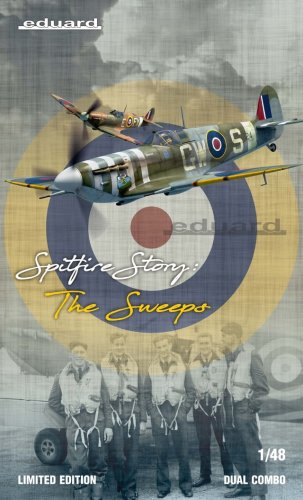 Go to product EDUARD 11153 - 1:48 Spitfire Story The Sweeps - Spitfire Mk.Vb - Dual Combo Limited Edition