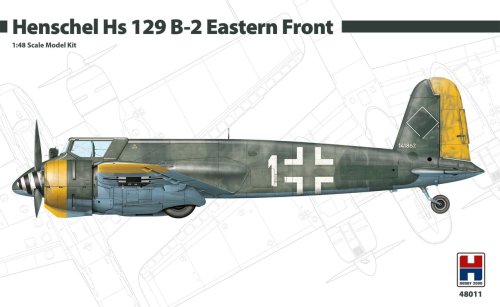 Go to product HOBBY 2000 48011 - 1:48 Henschel Hs 129 B-2 Eastern Front