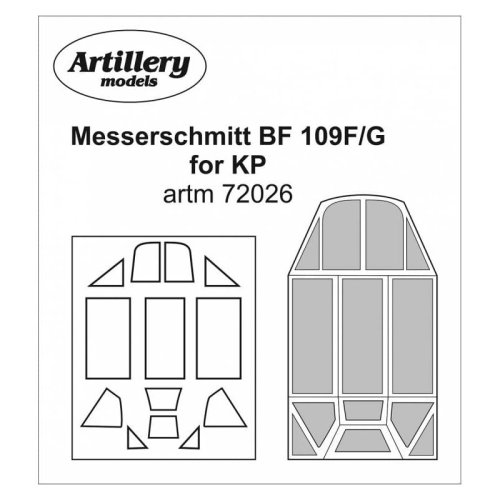 Go to product FLY ARTM72026 - 1:72 Messerschmitt Bf 109F/G