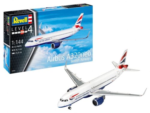 Go to product REVELL 63840 - 1:144 Airbus A320 neo British Airways Model Set