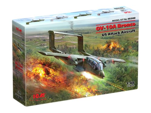 Go to product ICM 48300 - 1:48 OV-10A Bronco US Attack Aircraft